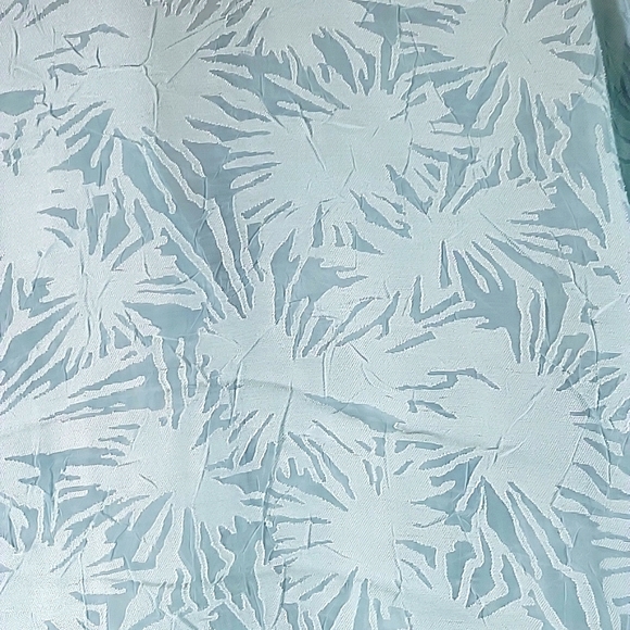 Vintage Graff Women's Teal Pastel Floral 3/4 Sleeve Button Down Blouse Size M - Picture 10 of 10